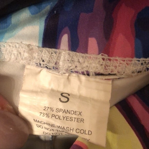 BARBELL VOODOO SIZE SMALL WATERCOLOR LEGGINGS - Picture 7 of 7